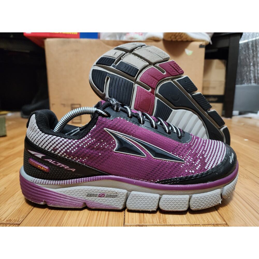 Altra Torin 2.5 Womens Running Shoes Sneakers Size 8 Purple Gray Black, A2634-3